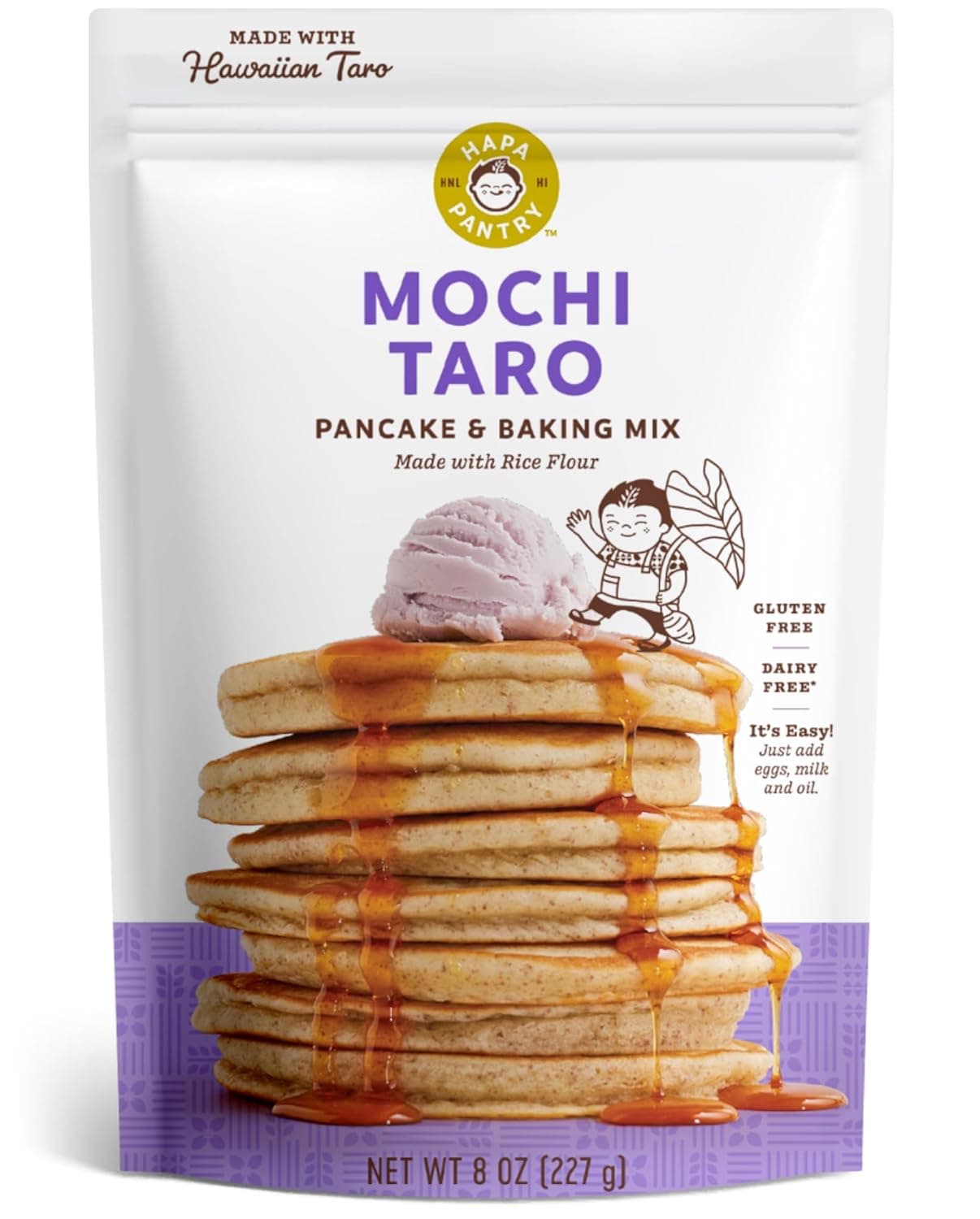 Mochi Taro Pancake Mix